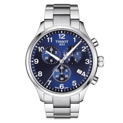 Tissot T-Sport Chrono XL Classic Silver Stainless Steel Bracelet Chronograph T1166171104701