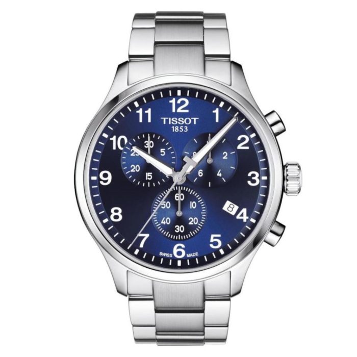 Tissot T-Sport Chrono XL Classic Silver Stainless Steel Bracelet Chronograph T1166171104701