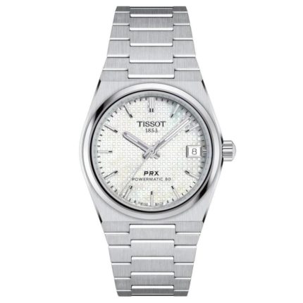 Tissot T-Classic PRX Powermatic 80 Automatic Silver Stainless Steel Bracelet T1372071111100