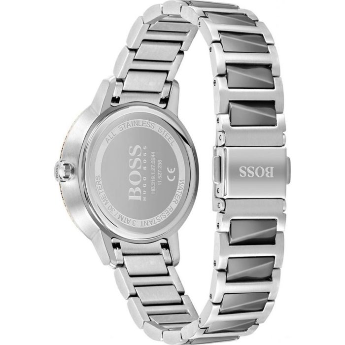 Boss Signature Crystals Stainless Steel Bracelet 1502569