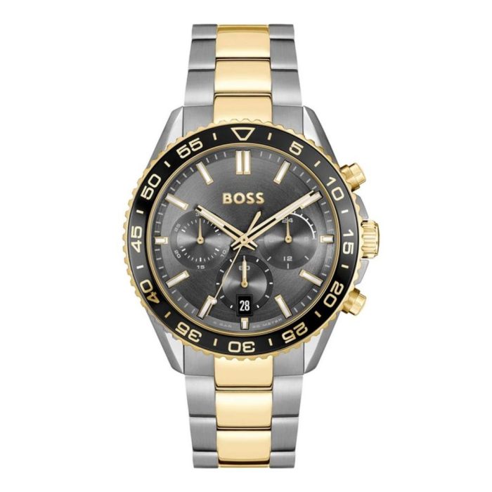 Boss Two Tone Stainless Steel Bracelet Chronograph 1514144