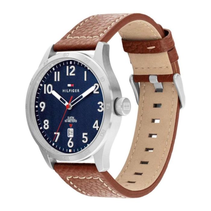 Tommy Hilfiger Forrest Brown Leather Strap 1710559