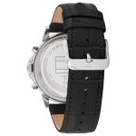 Tommy Hilfiger Stewart Black Leather Strap 1710605