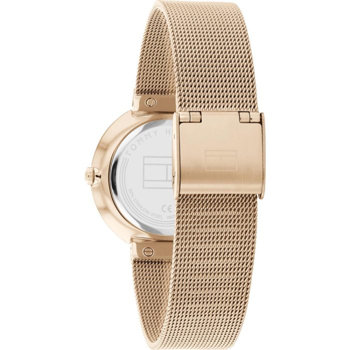 Tommy Hilfiger Libby Rose Gold Stainless Steel Mesh Bracelet 1782471