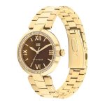 Tommy Hilfiger Alice Crystals Gold Stainless Steel Bracelet 1782631