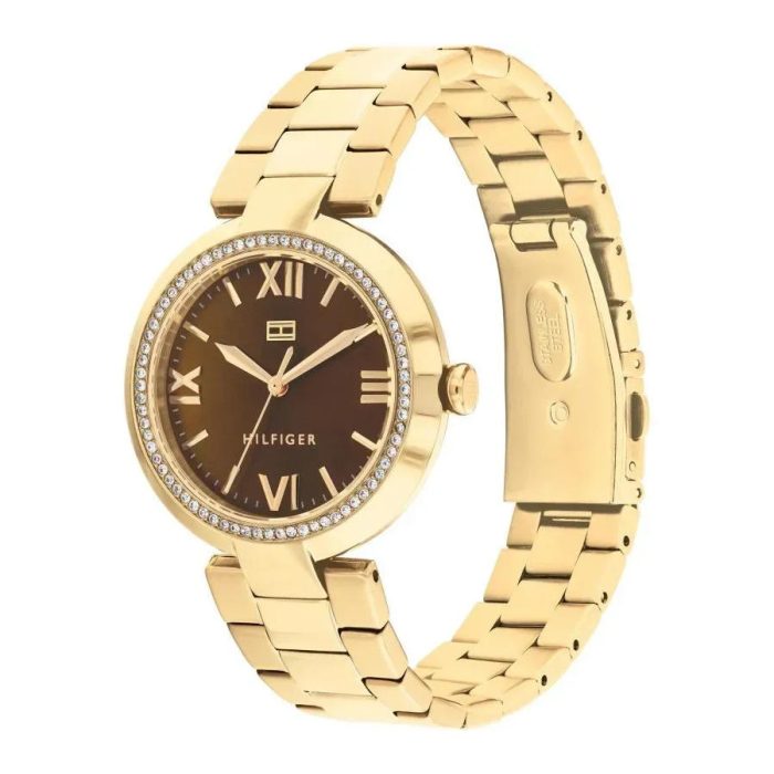 Tommy Hilfiger Alice Crystals Gold Stainless Steel Bracelet 1782631