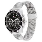 Tommy Hilfiger Jordan Dual Time Chronograph Stainless Steel Bracelet 1792092