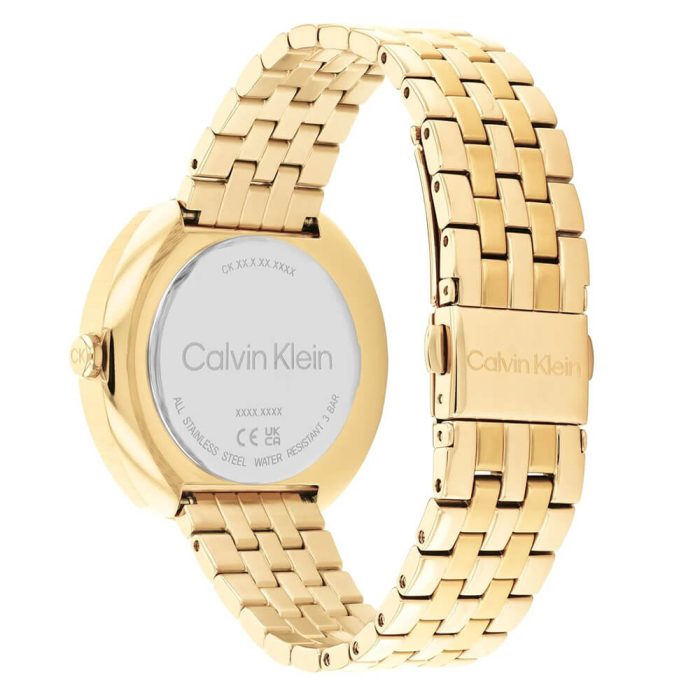 Calvin Klein Shape Gold Stainless Steel Bracelet 25200336