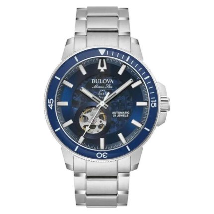 Bulova Marine Star Automatic Stainless Steel Bracelet 96A289