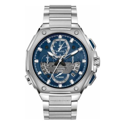 Bulova Precisionist Precisionist X Stainless Steel Bracelet Chronograph Special Edition 96B349