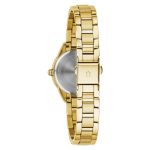 Bulova Sutton Diamonds Gold Stainless Steel Bracelet 97P150