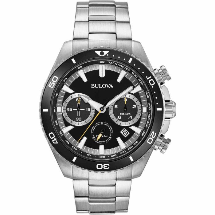 Bulova Marine Star Chronograph Stainless Steel Bracelet 98B298