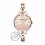 Emporio Armani Aurora Rose Gold Stainless Steel Bracelet AR11055