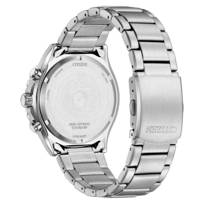 Citizen Eco-Drive Chronograph Stainless Steel Bracelet AT2561-81X