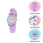 Tikkers Unicorn Purple Silicone Strap ATK0145