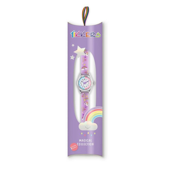 Tikkers Unicorn Purple Silicone Strap ATK0145