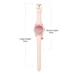 Tikkers Crystals Pink Leather Strap Gift Set ATK1062