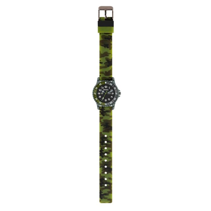 Tikkers Green Camouflage Silicone Strap ATK1085