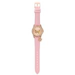 Tikkers Butterfly Crystals Pink Leather Strap Gift Set ATK1086