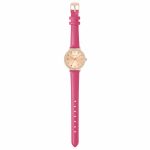 Tikkers Rainbow Crystals Fuchsia Leather Strap Gift Set ATK1089