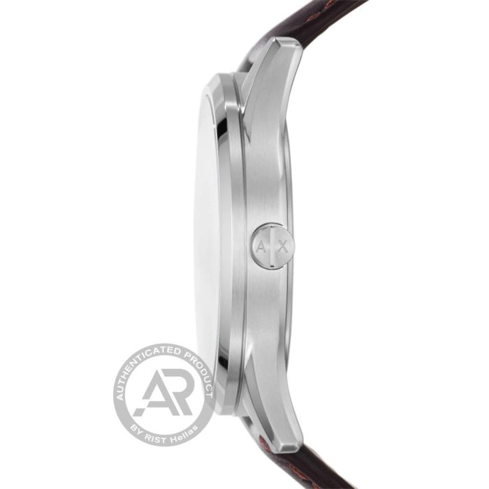 Armani Exchange Dante Multifunction Brown Leather Strap AX1868