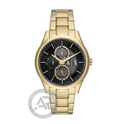 Armani Exchange Dante Multifunction Gold Stainless Steel Bracelet AX1875