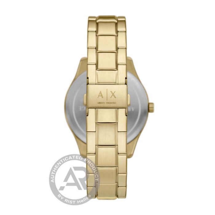 Armani Exchange Dante Multifunction Gold Stainless Steel Bracelet AX1875