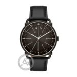 Armani Exchange Rocco Black Leather Strap AX2903