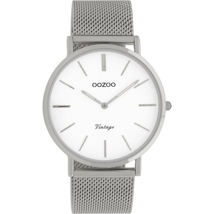 Oozoo Vintage Silver Metal Mesh Bracelet C9901