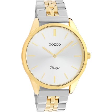 Oozoo Vintage Two Tone Stainless Steel Bracelet C9984