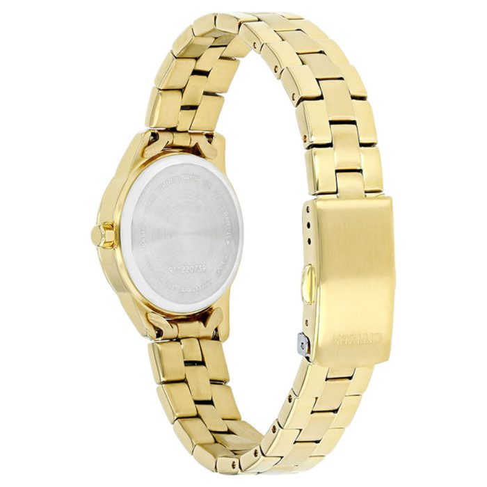 Citizen Ladies Gold Stainless Steel Bracelet EU6072-56D