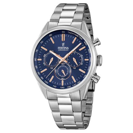 Festina Stainless Steel Bracelet Chronograph F16820/A