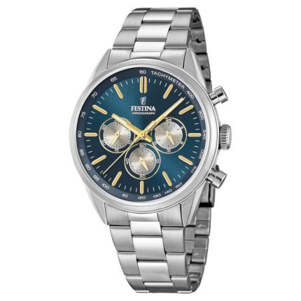 Festina Stainless Steel Bracelet Chronograph F16820/C