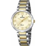 Festina Crystals Two Tone Stainless Steel Bracelet F16937/B