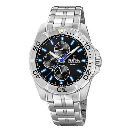 Festina Multifunction Silver Stainless Steel Bracelet F20445/6