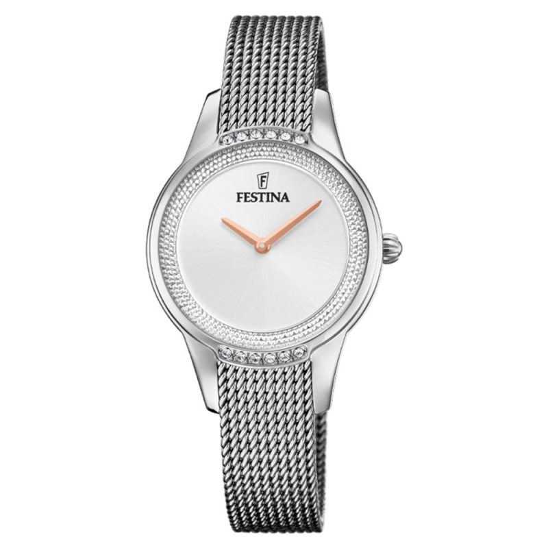 Festina Crystals Stainless Steel Bracelet F20494/1