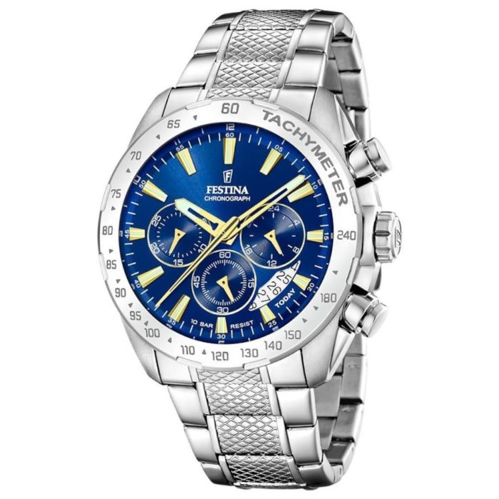 Festina Stainless Steel Bracelet Chronograph F20668/2