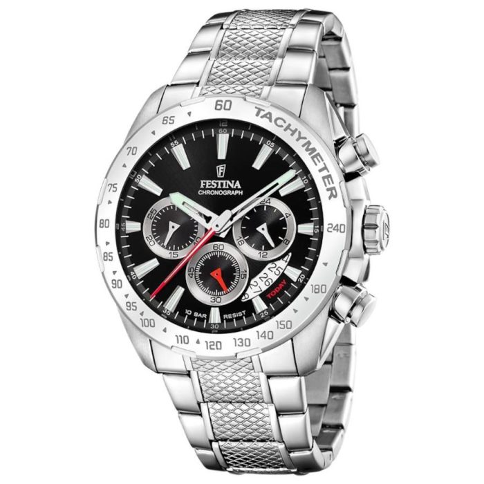 Festina Stainless Steel Bracelet Chronograph F20668/4