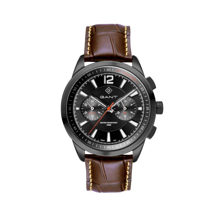 Gant Walworth Brown Leather Strap Chronograph G144008