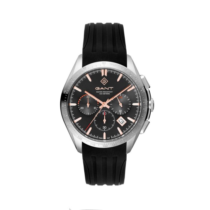 Gant Hammondsport Chronograph Black Rubber Strap G168002