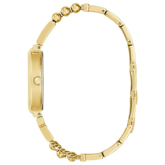 Guess G Cluster Crystals Gold Stainless Steel Bracelet GW0545L2