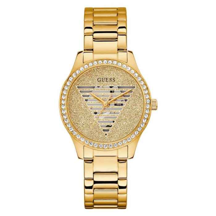 Guess Lady Idol Crystals Gold Stainless Steel Bracelet GW0605L2