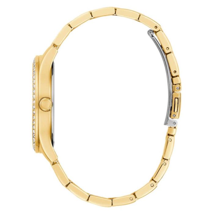 Guess Lady Idol Crystals Gold Stainless Steel Bracelet GW0605L2