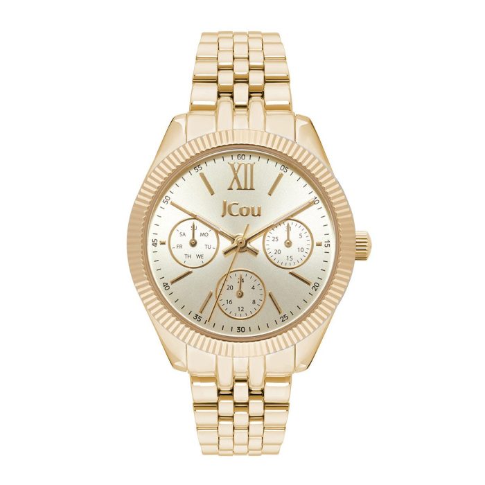 Jcou Queens Gold Stainless Steel Bracelet JU19058-3