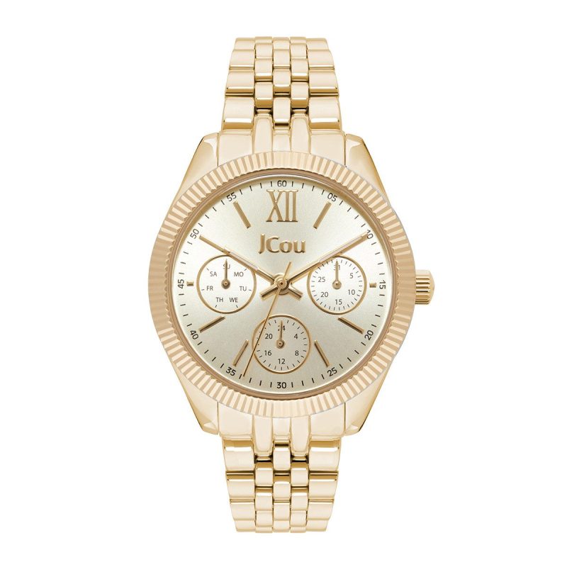 Jcou Queens Gold Stainless Steel Bracelet JU19058-3