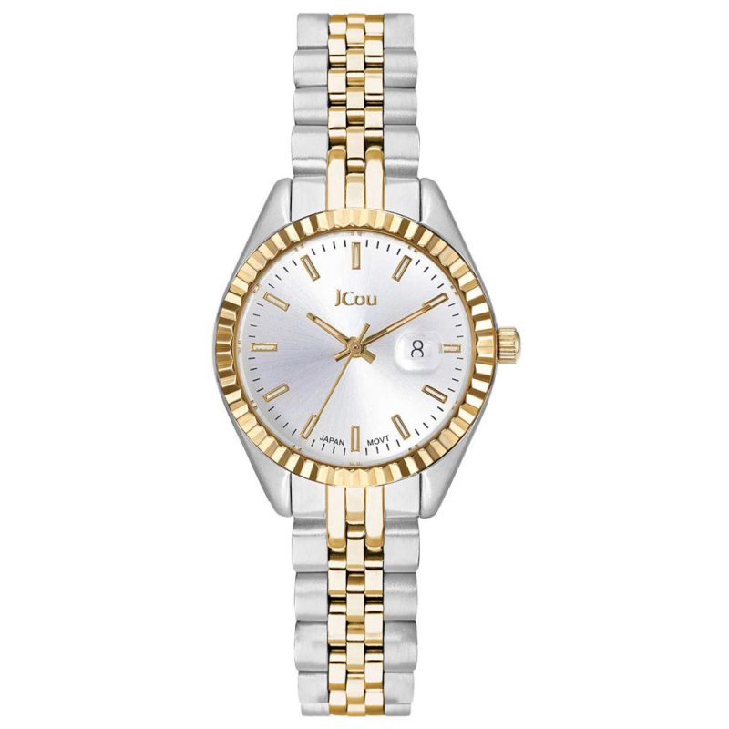 Jcou Queens Petit ΙΙ Two Tone Stainless Steel Bracelet JU19066-2