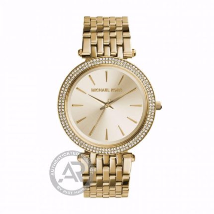 Michael Kors Darci Crystals Gold Stainless Steel Bracelet MK3191