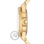 Michael Kors Lennox Crystals Gold Stainless Steel Bracelet MK7229