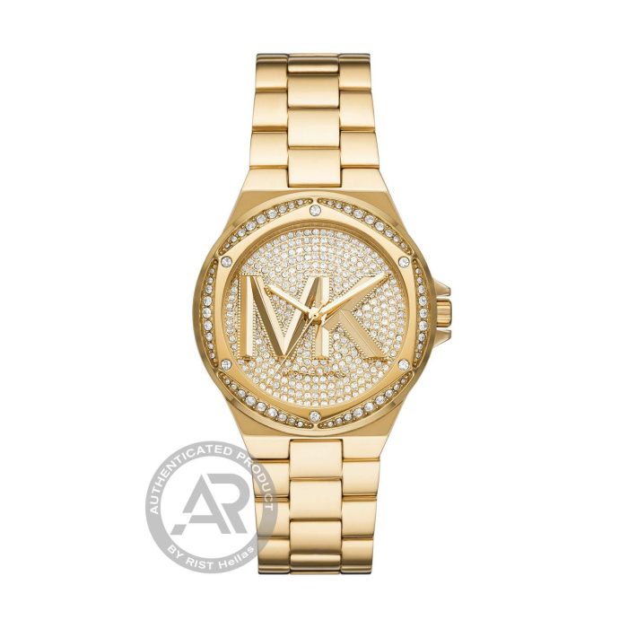 Michael Kors Lennox Crystals Gold Stainless Steel Bracelet MK7229