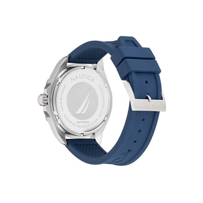 Nautica Clearwater Beach Blue Silicone Strap NAPCWS304